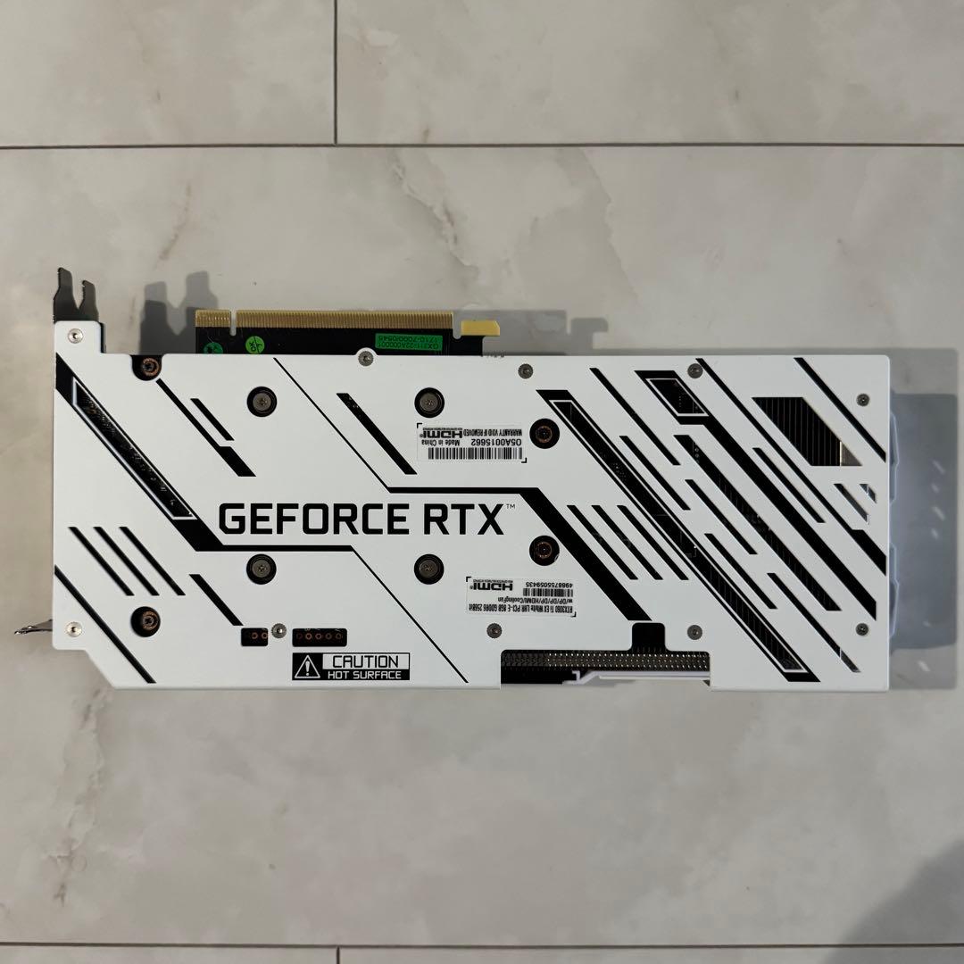 【美品】玄人志向 NVIDIA Geforce RTX 3060Ti ホワイト