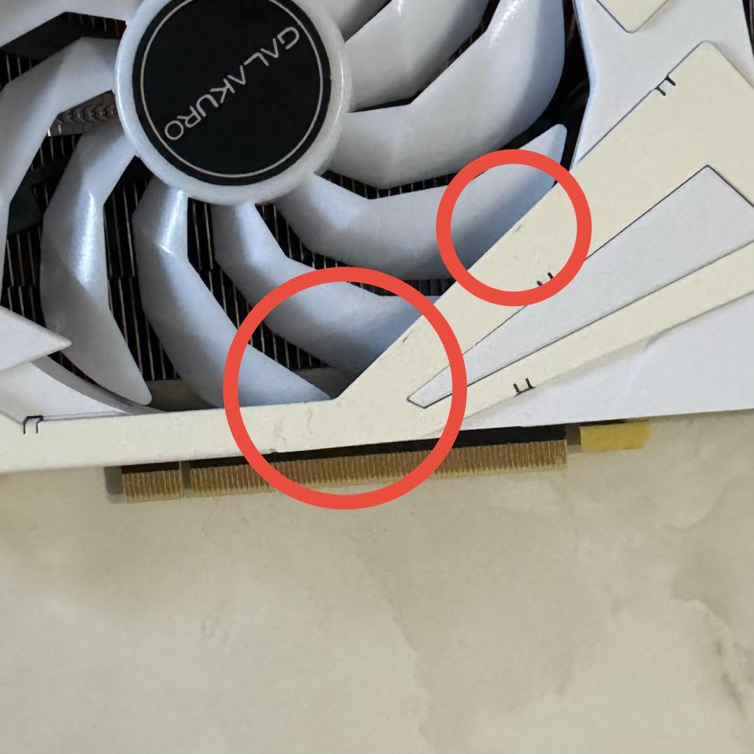 【美品】玄人志向 NVIDIA Geforce RTX 3060Ti ホワイト