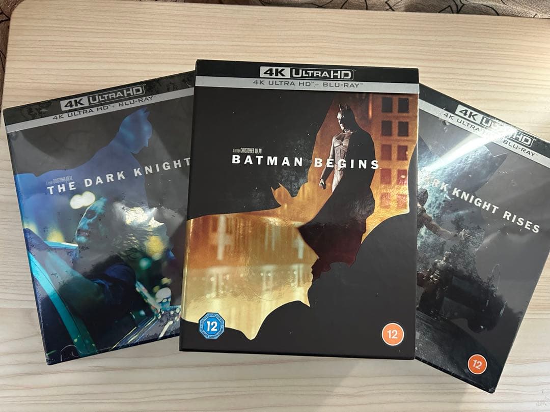 映画 4K Ultra HD ダークナイトシリーズ スチールブック