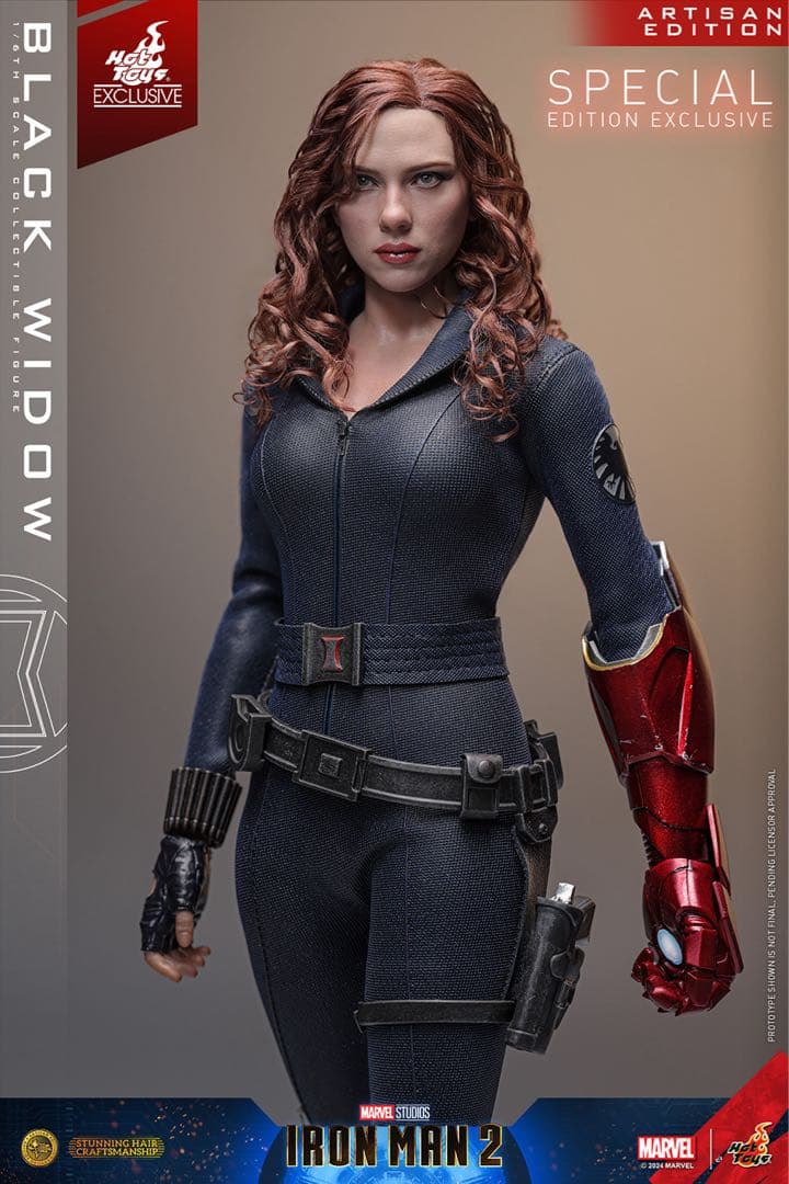 ムービー・マスターピース アルチザンブラック・ウィドウ　ボーナスアクセサリー付き