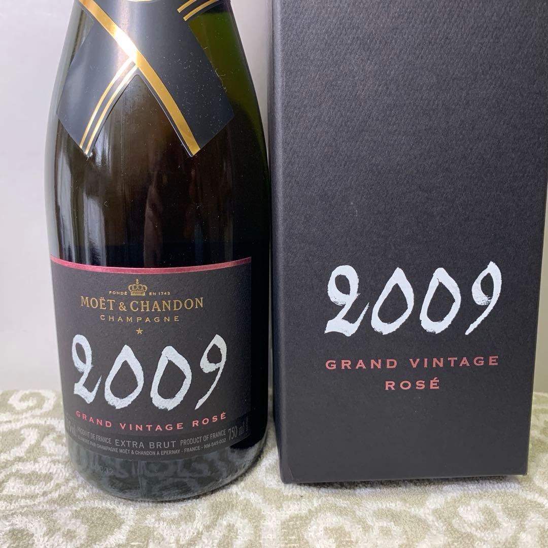 新品未開封　モエ・エシャドン グラン・ヴィンテージ・ロゼ2009　専用箱入り
