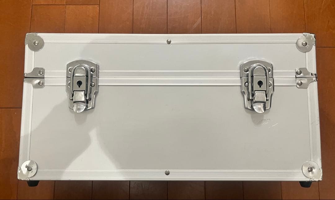 7インチレコード　シルバー　ハードケース