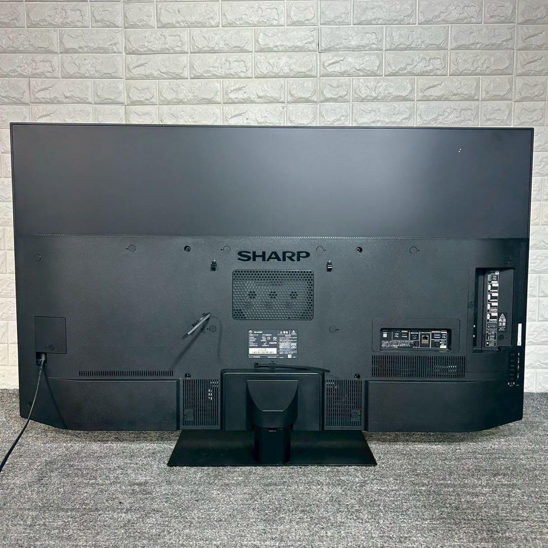 SHARP 4K有機ELテレビ 4T-C55EQ1 55V型 高年式 D072