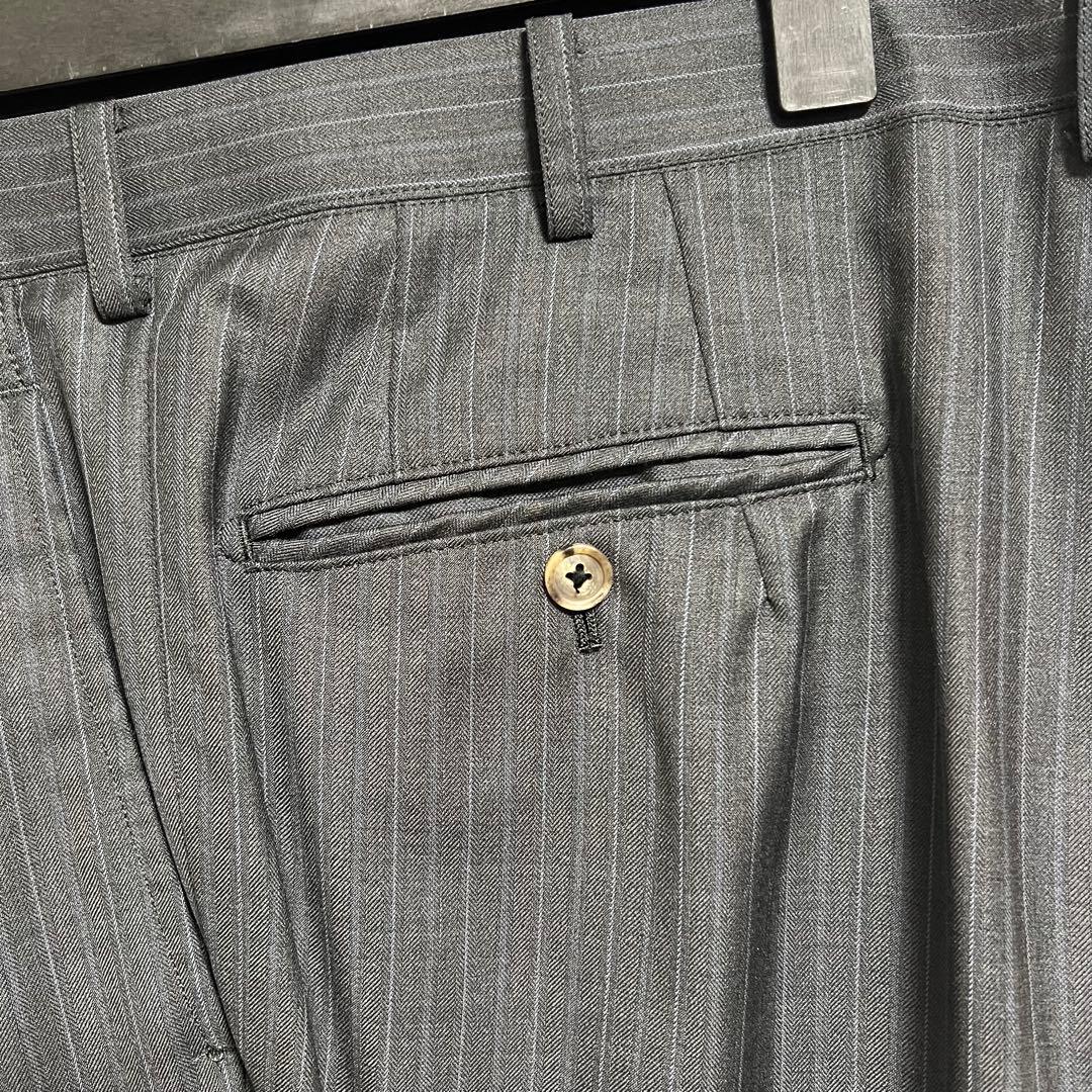 美品 銀座サカエヤ ゼニア 3ピースオーダースーツ XL相当 TRAVELER