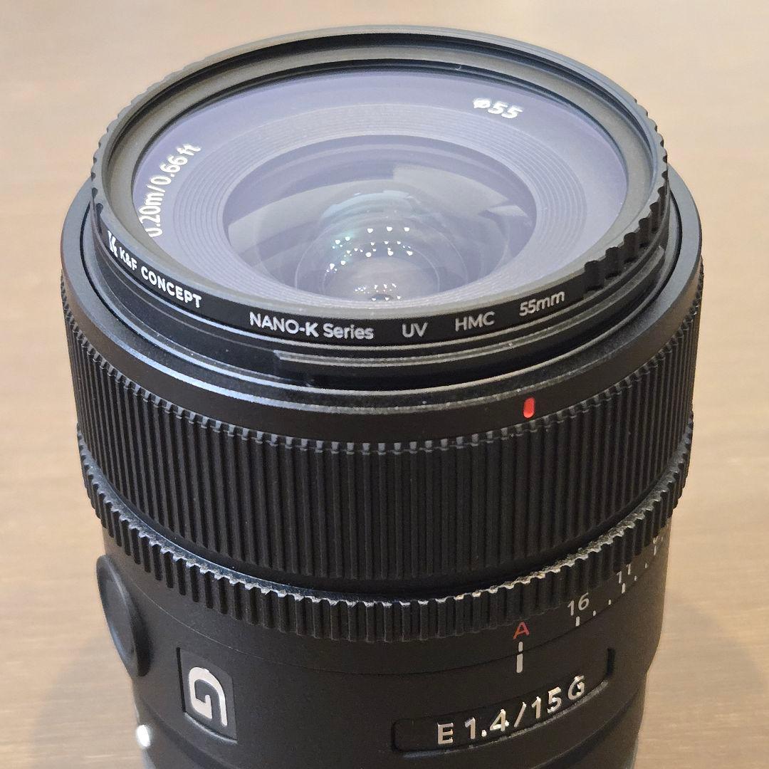 SONY SEL15F14G E 15mm F1.4 G レンズ
