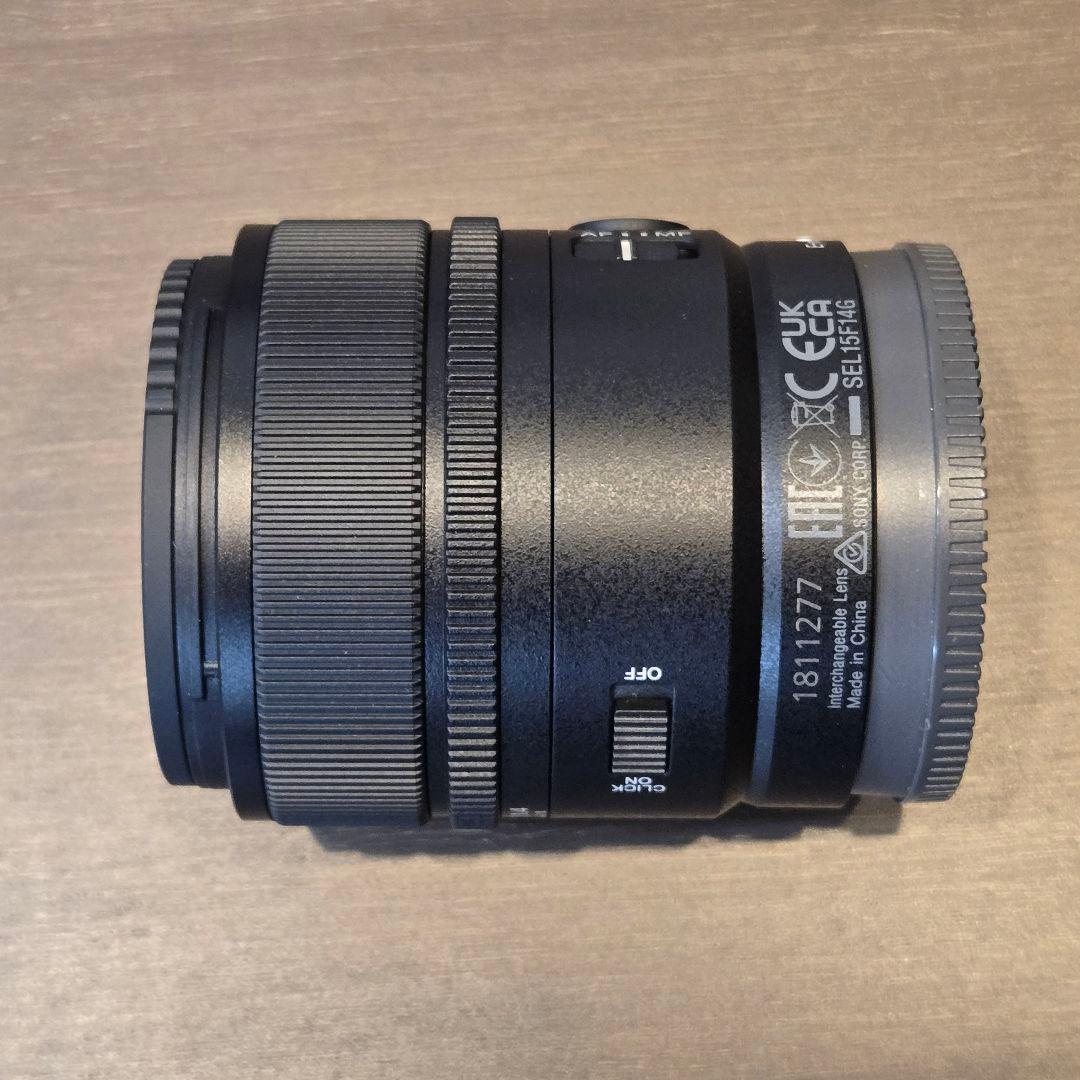 SONY SEL15F14G E 15mm F1.4 G レンズ