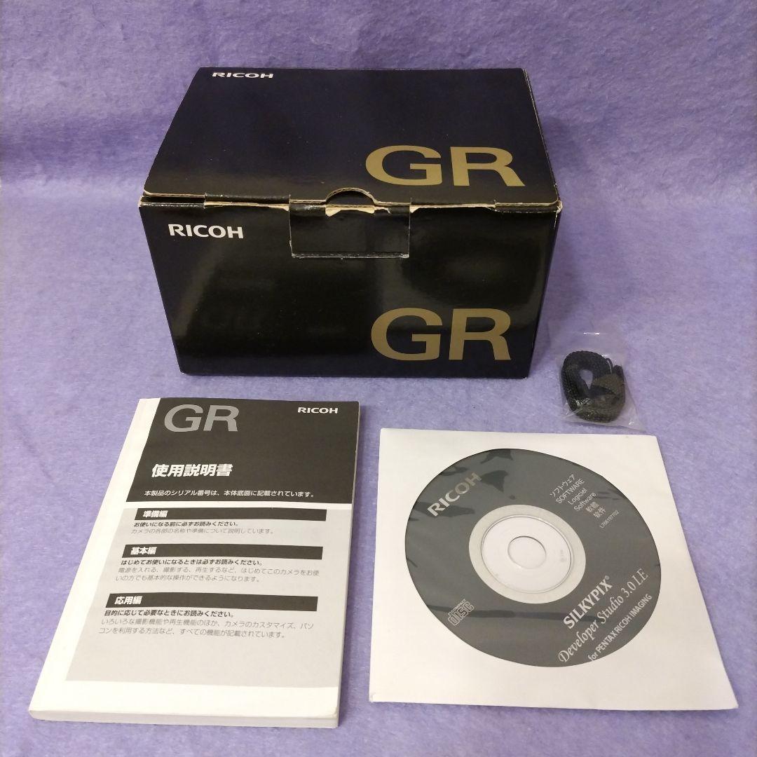 RICOH GR APS-C 初代　箱あり付属品完備　レッドリング付