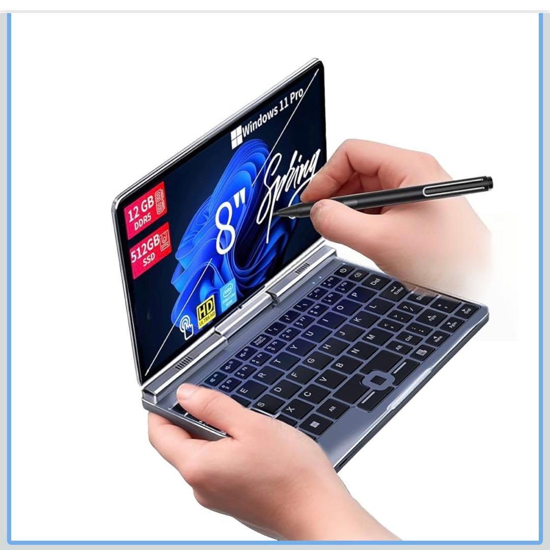 新品KOOFORWAY 8インチ ミニノートパソコン 512GB Windows