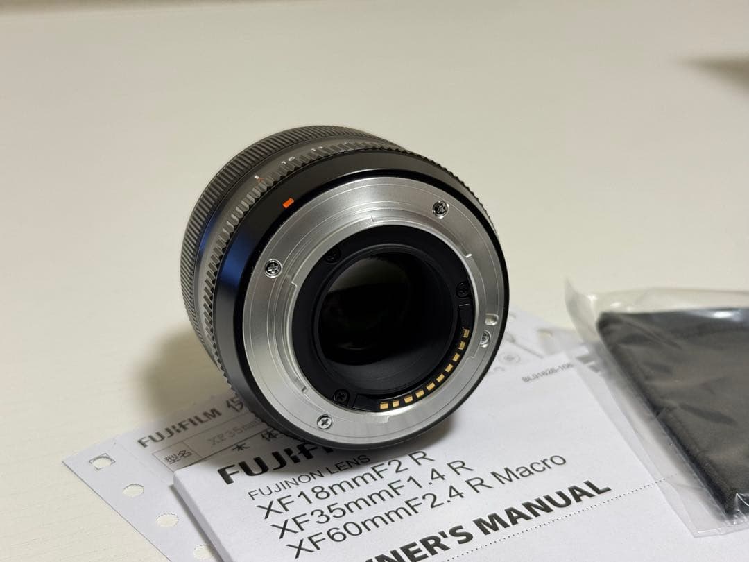 富士フイルム　XF35mmF1.4R 使用僅か