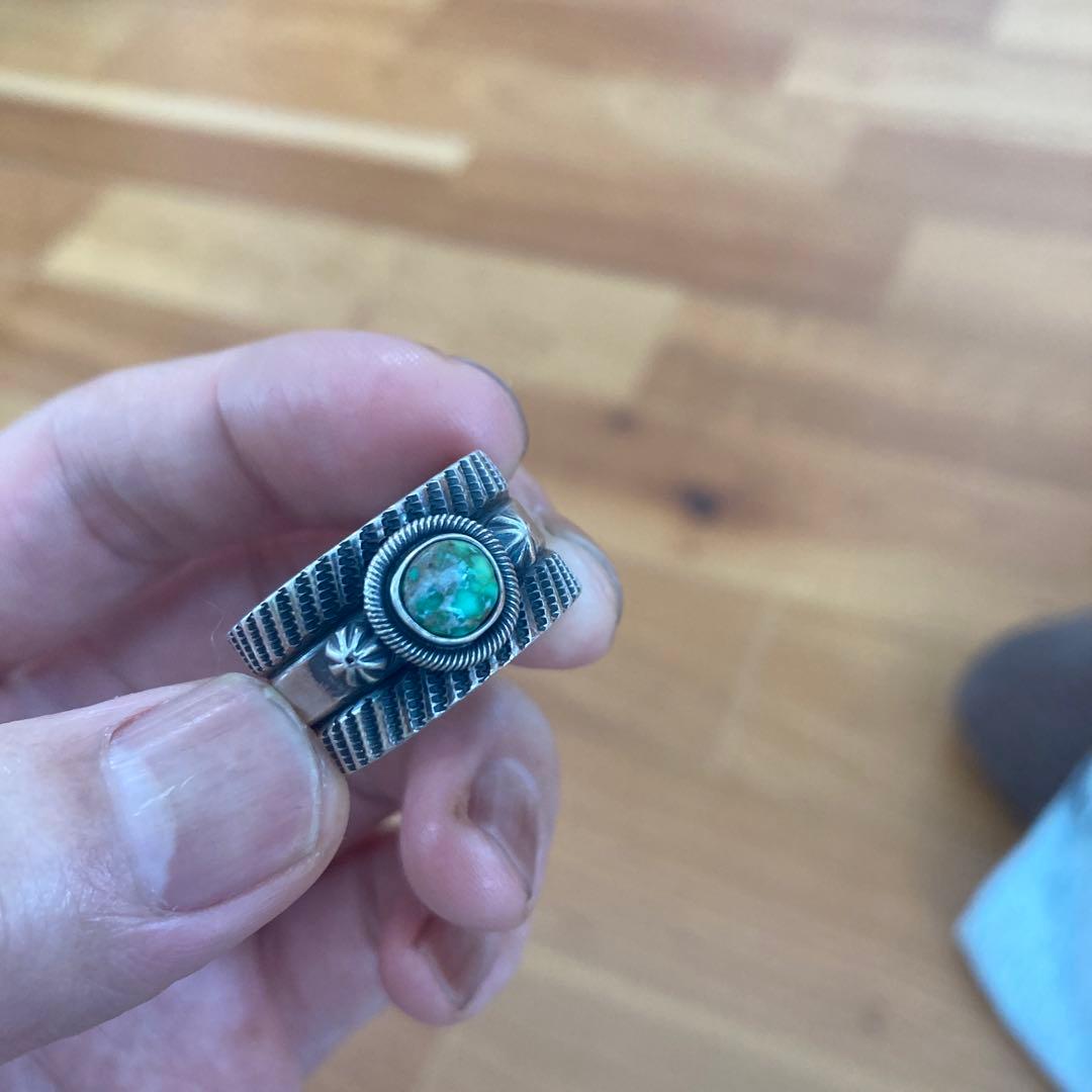 ジェイコブモーガン　リング　navajo インディアン^_^ジュエリー