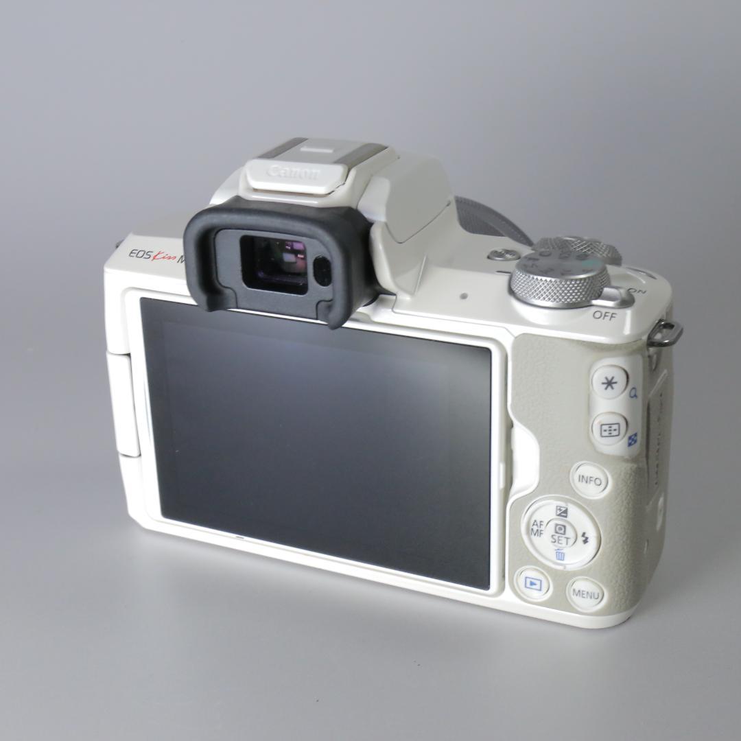 ☆良品☆☆完全動作　キヤノン EOS kiss M ホワイト　＃230