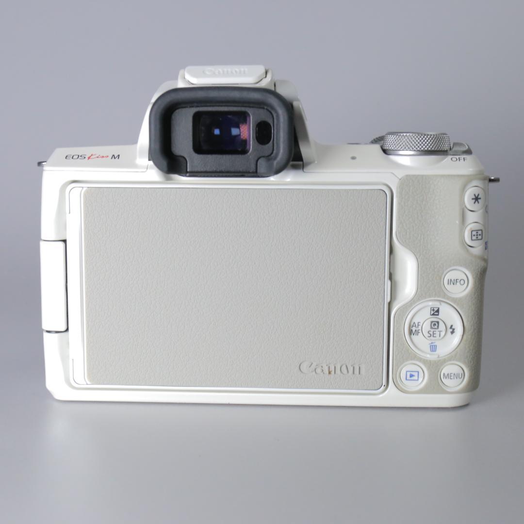 ☆良品☆☆完全動作　キヤノン EOS kiss M ホワイト　＃230