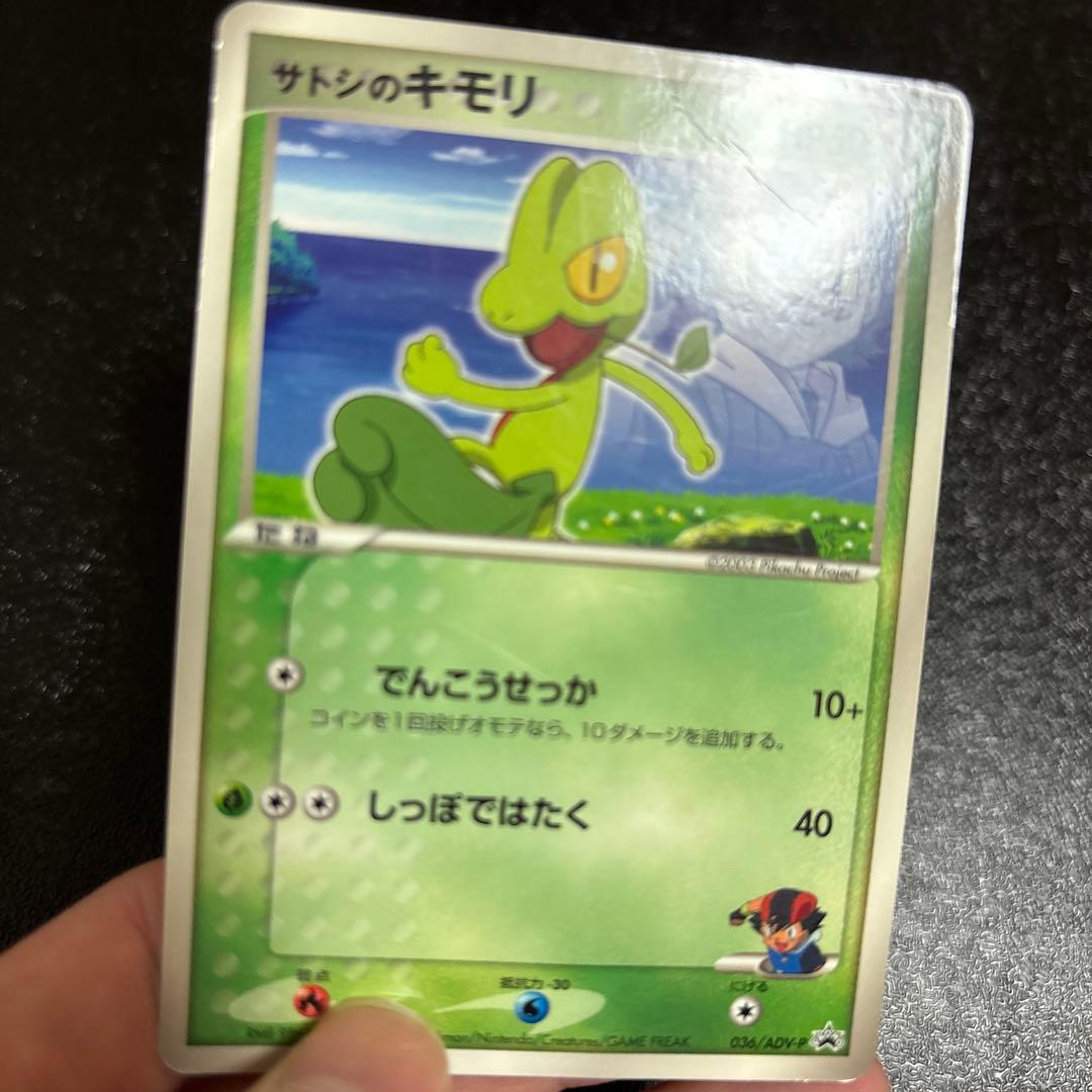 サトシのキモリ PROMO ADV-Pプロモカード 036/ADV-P