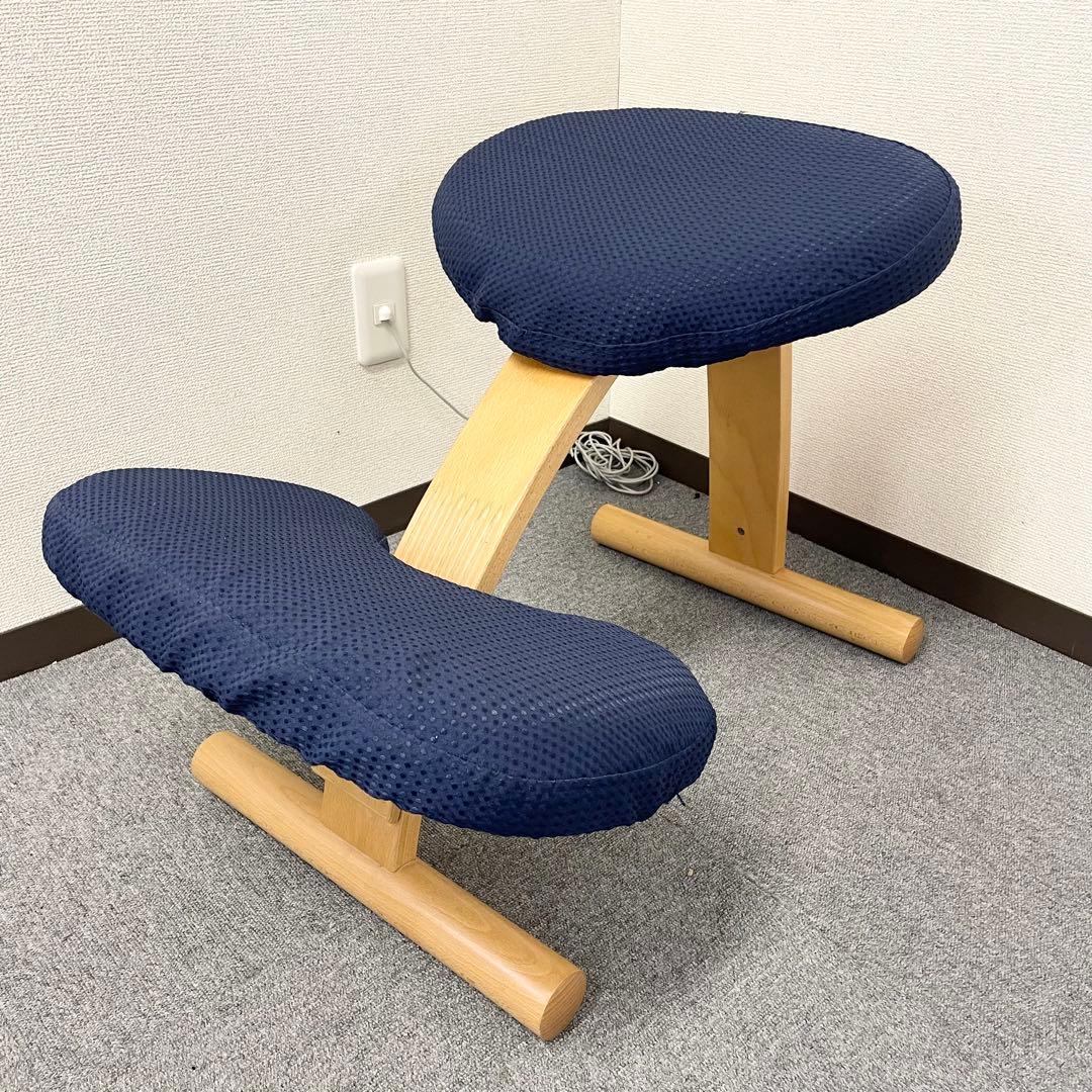 Rybo リボ社 バランスイージー バランスチェア ネイビー 姿勢改善