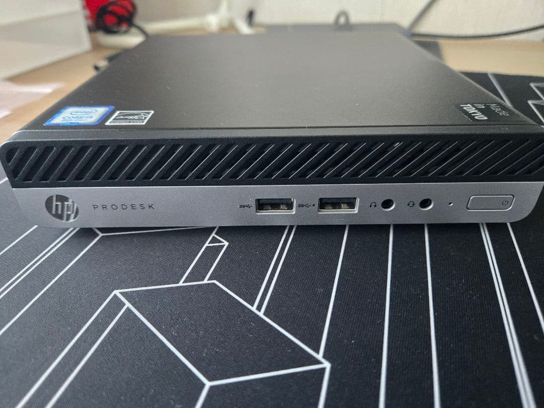 ミニPC HP ProDesk 400 G4 Mini PC 16GB/1TB