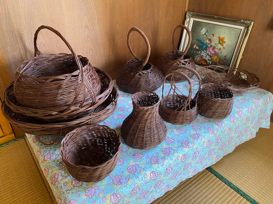 今帰仁工芸品　籠