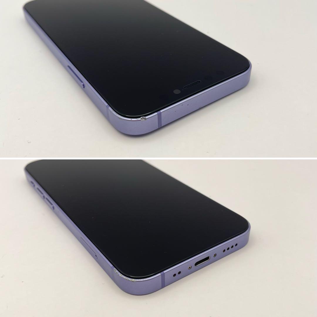 iPhone 12mini 128GB 大容量バッテリー新品100% パープル