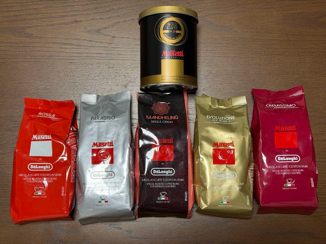 Musetti コーヒーセット 6種セット 各250g