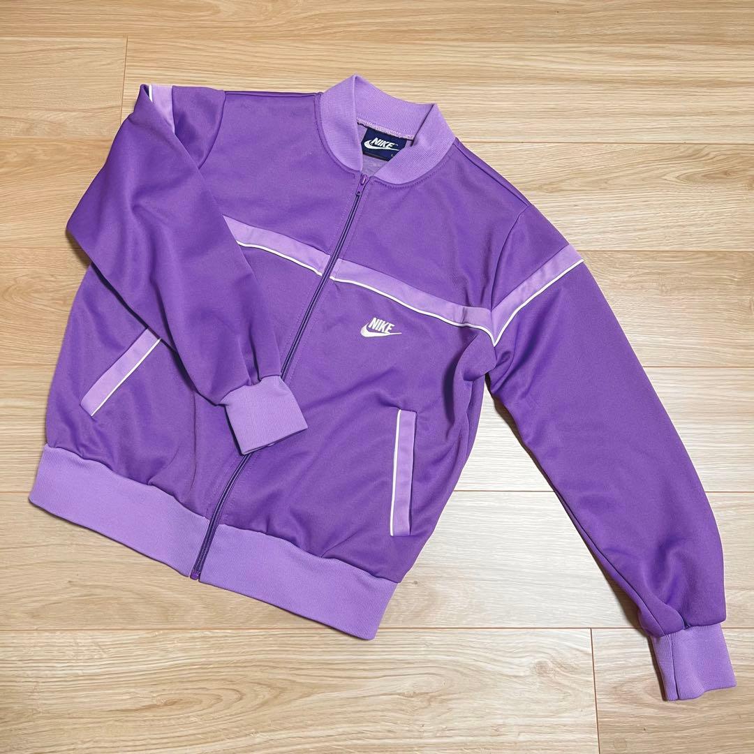 グ*チ様 NIKE トラックジャケットジャージ　丈短　ショート丈　古着　used