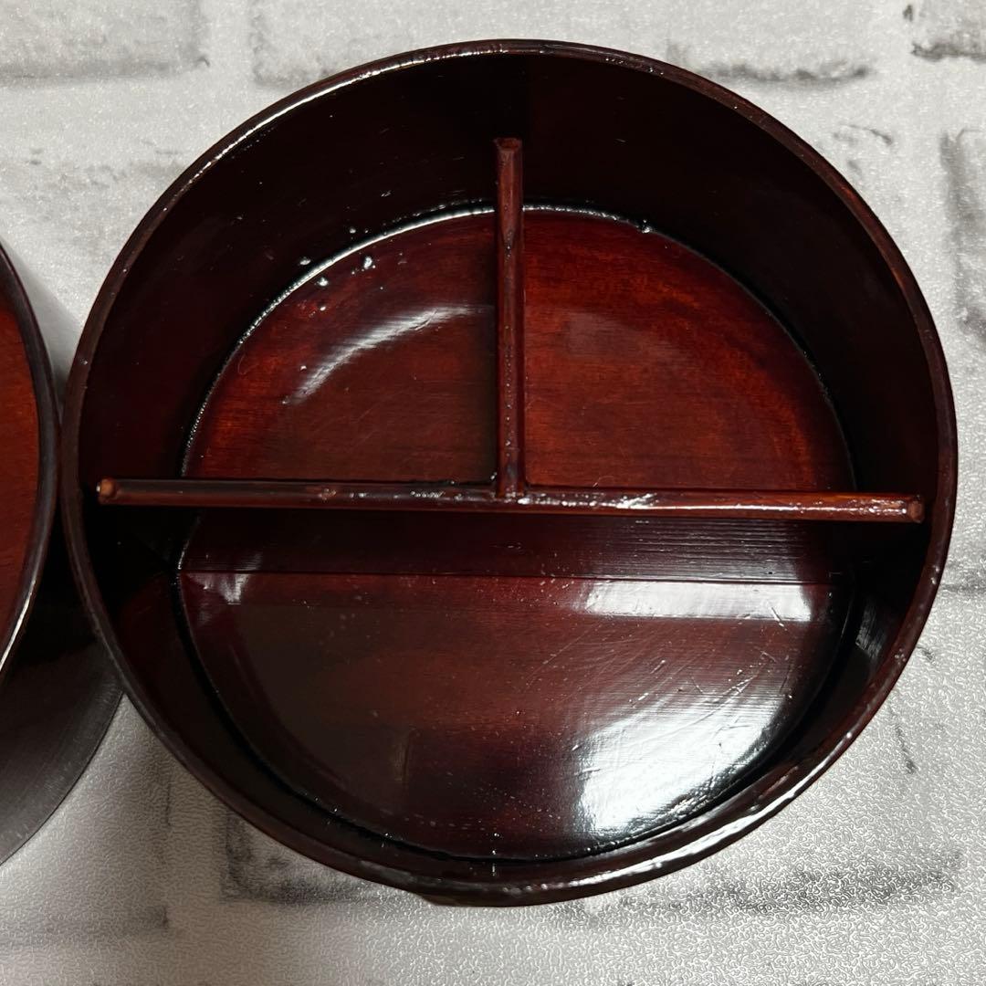 井川メンパ お弁当箱 丸型 1号 望月良秋