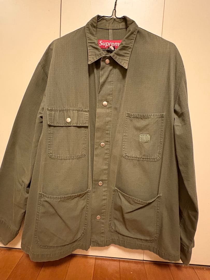 Supreme オリーブ カバーオール　カジュアルジャケット