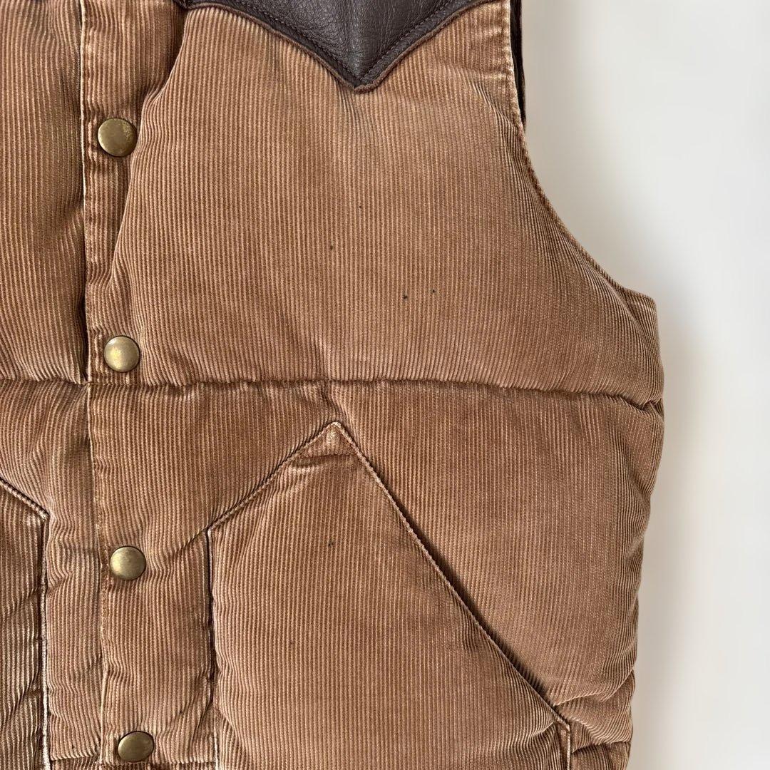 R00699 BEAMS ロッキーマウンテンフェザーベッド ベストダウン 36