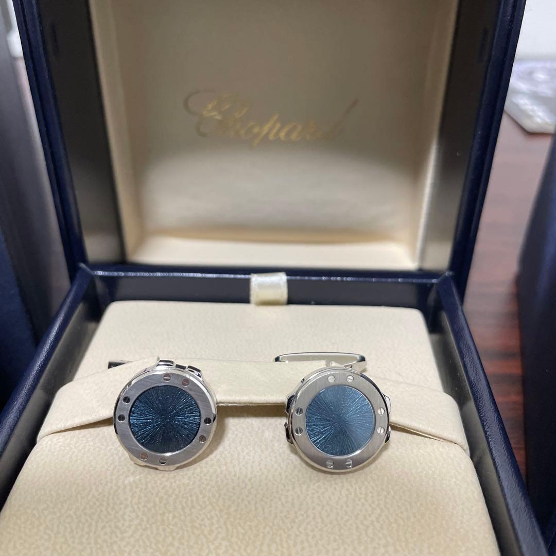 ほぼ未使用　ショパール　アルパインイーグル　カフリンクス