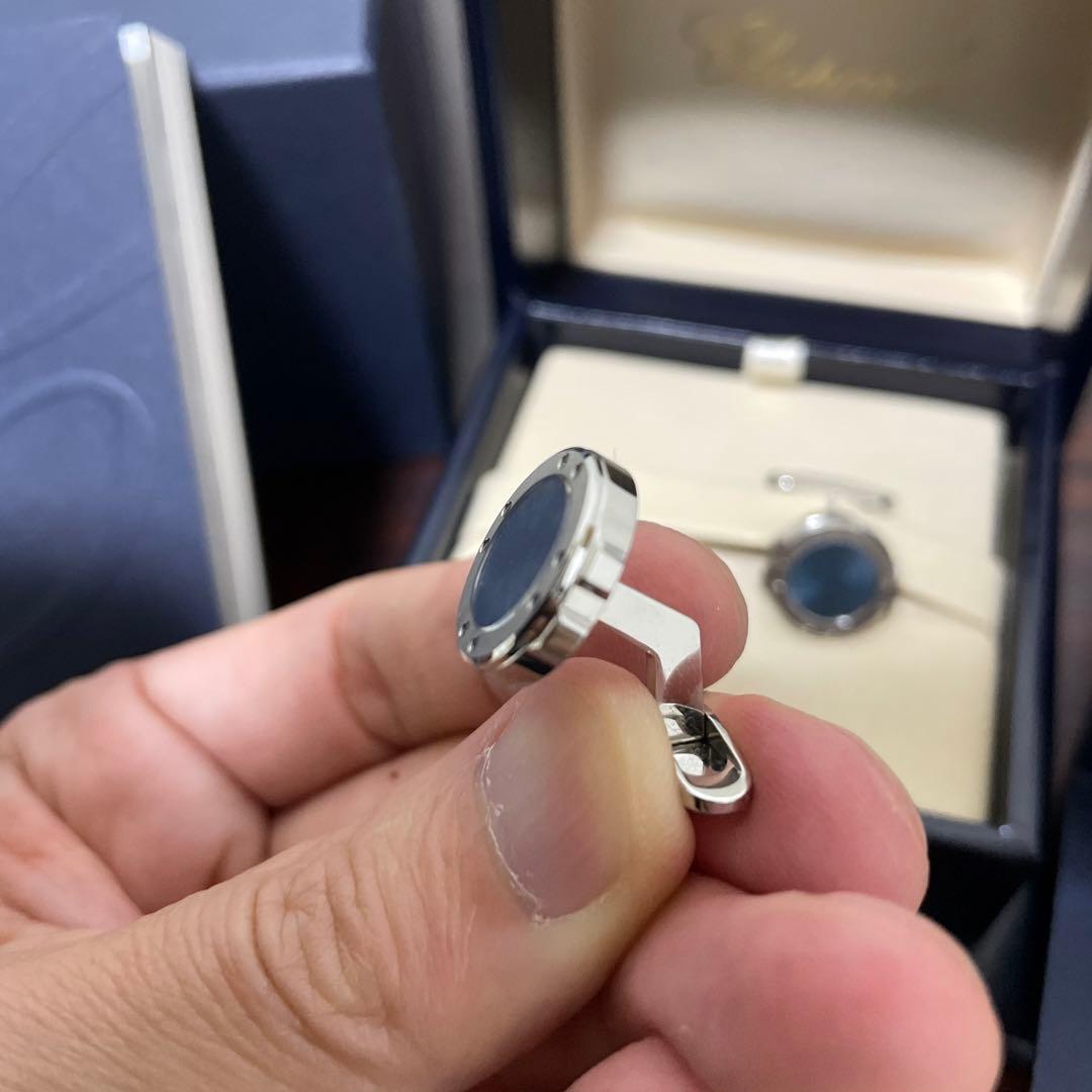 ほぼ未使用　ショパール　アルパインイーグル　カフリンクス