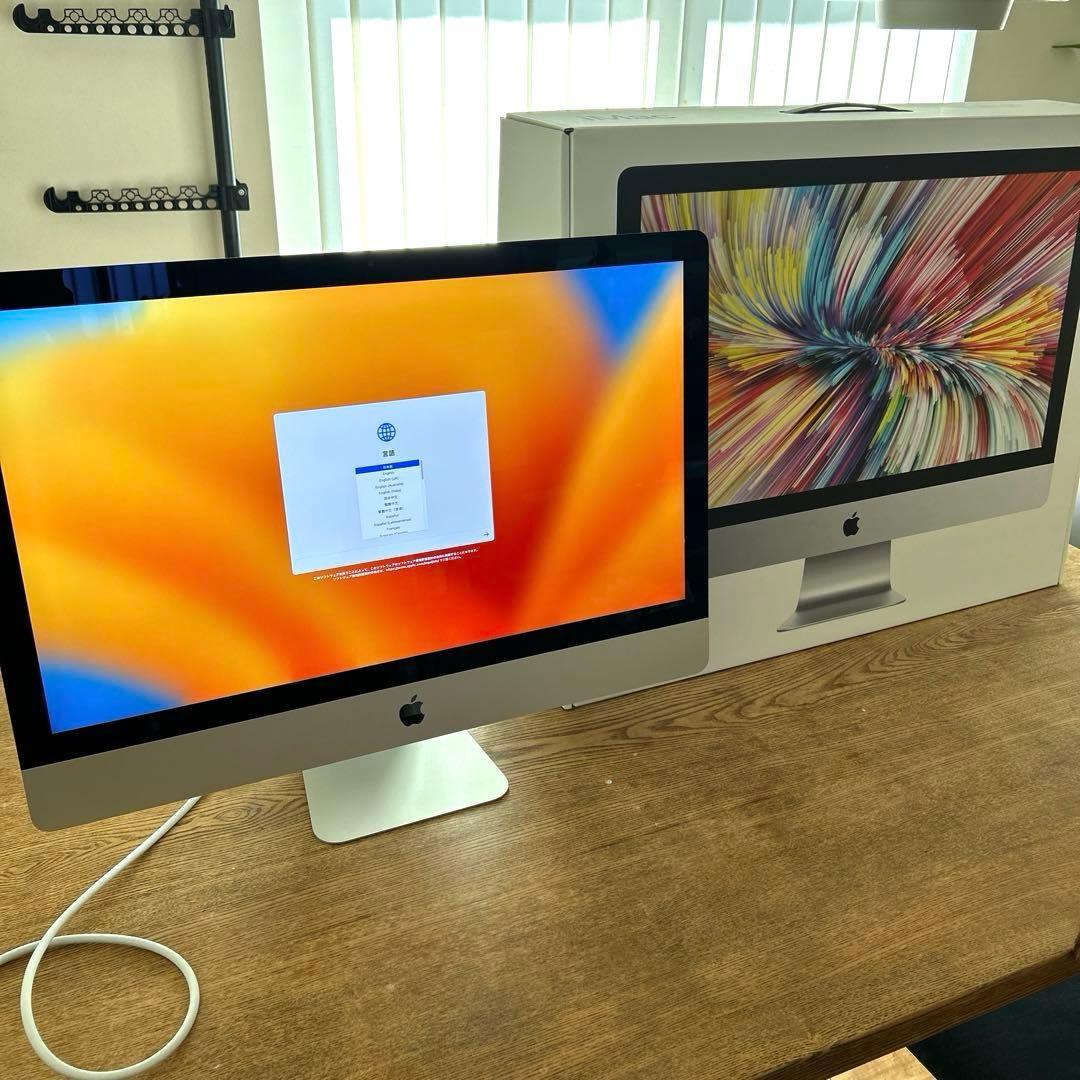 Apple iMac 27インチ 2019 SSD 512GB メモリ24GB
