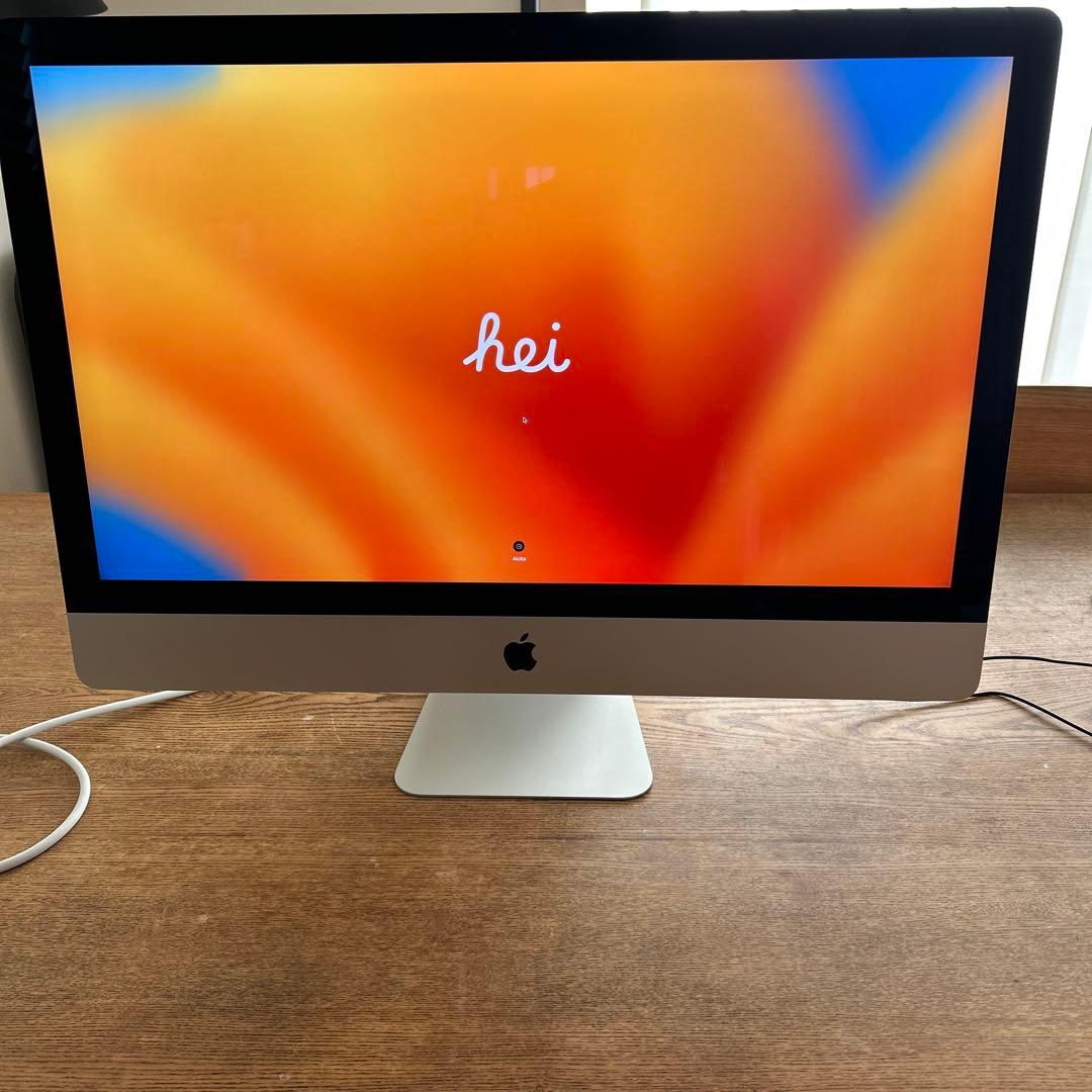Apple iMac 27インチ 2019 SSD 512GB メモリ24GB