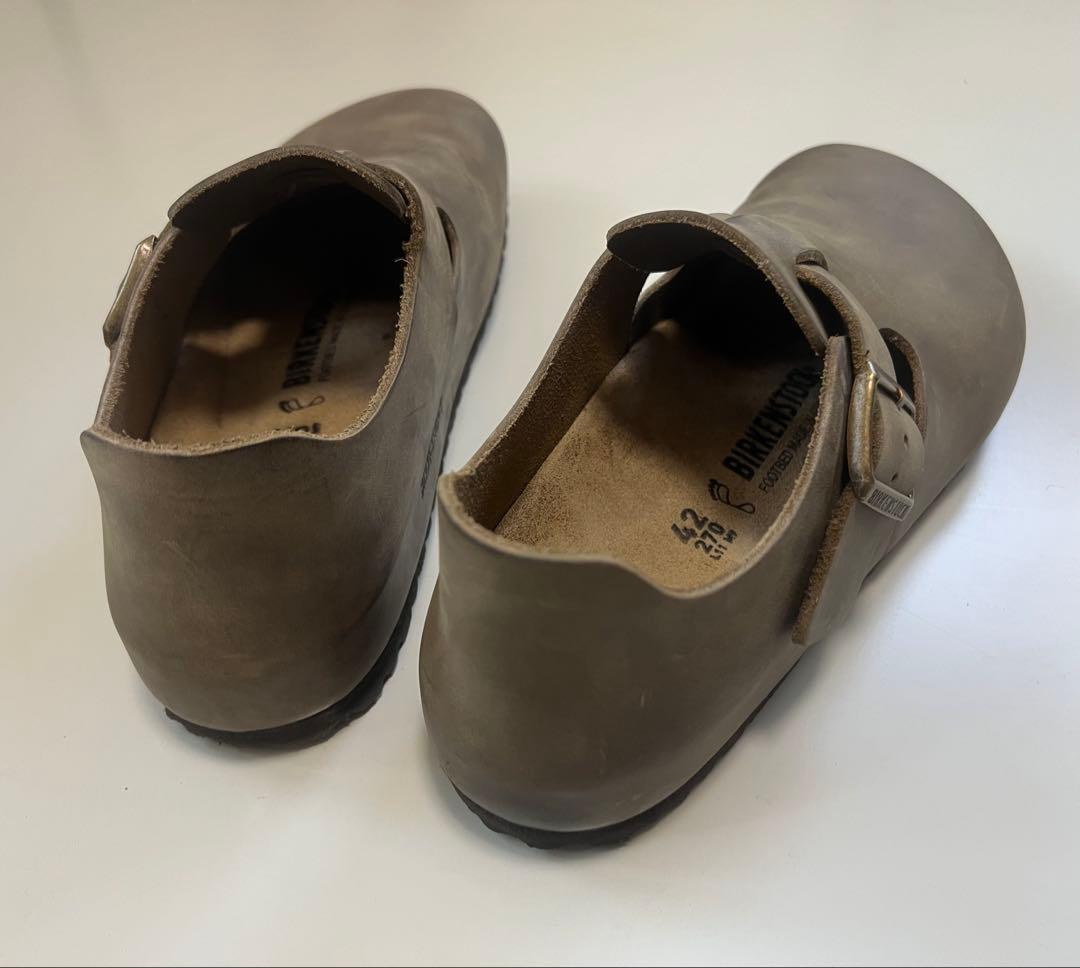 ビルケンシュトック ロンドン サイズ42 27.0 #フェイデットカーキ