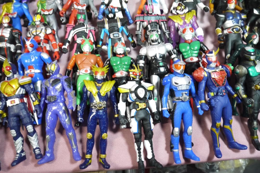 ライダーヒーローシリーズ　ビッグサイズソフビフィギュア　111体セット