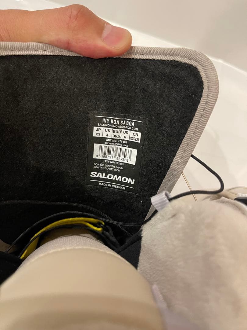美品　SALOMON/サロモン スノーボードブーツ IVY BOA SJ
