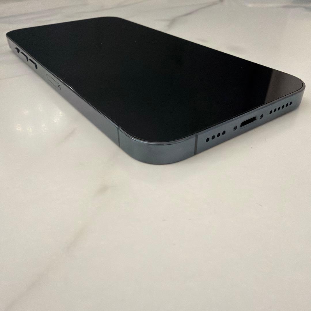 Apple iPhone 12 Promax青色 本体 箱付き