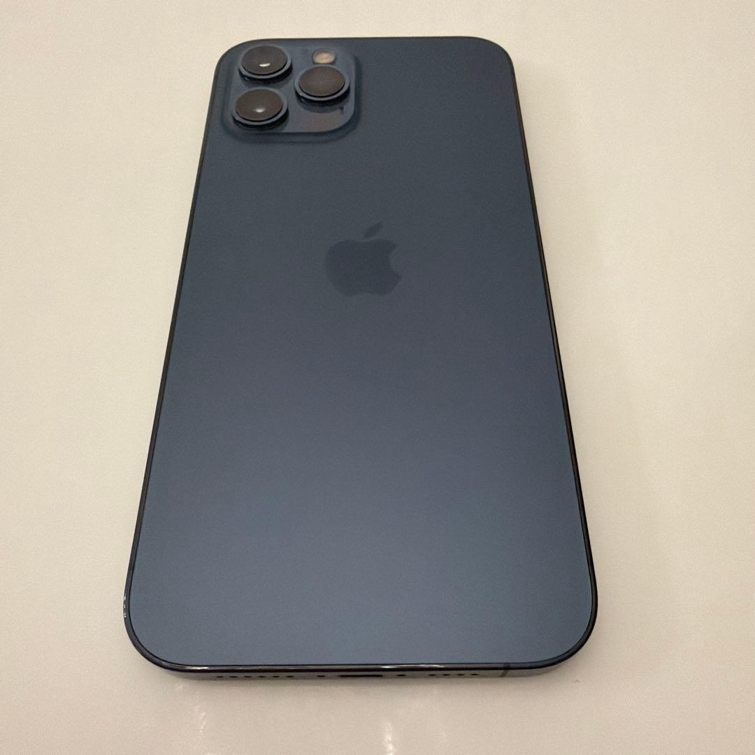 Apple iPhone 12 Promax青色 本体 箱付き
