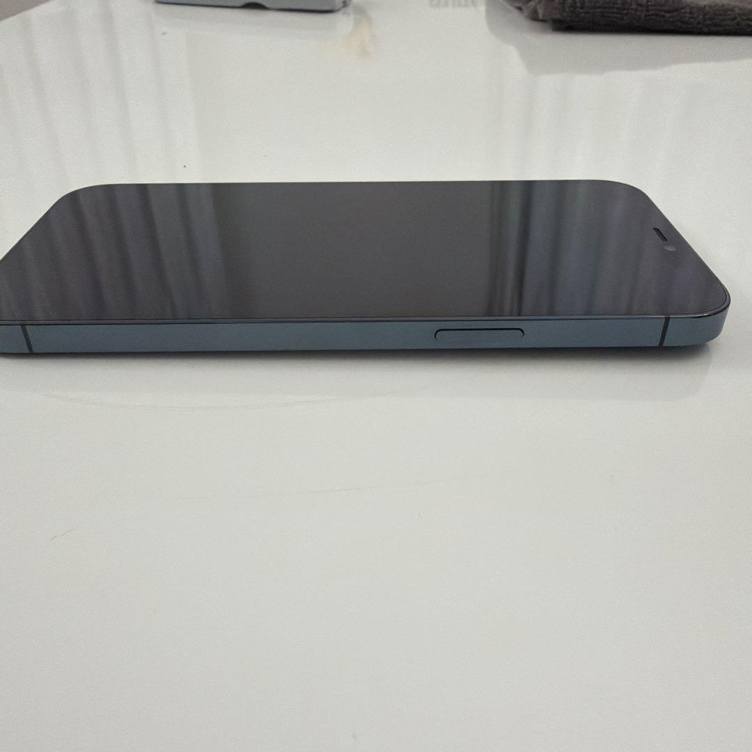 Apple iPhone 12 Promax青色 本体 箱付き