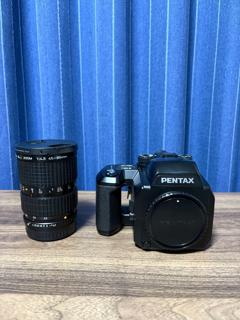 フィルムカメラ PENTAX645n PENTAX-A 645 45-85mmF4.5