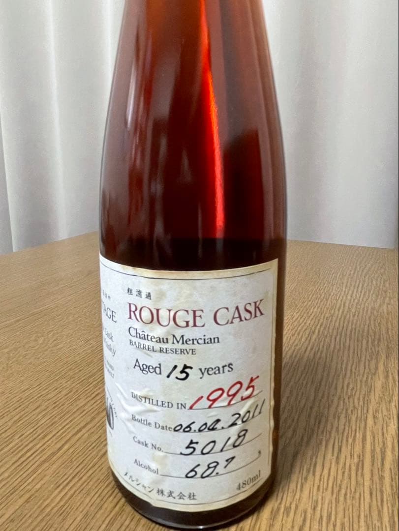 未開封　ROUGE CASK 15年熟成ウイスキー