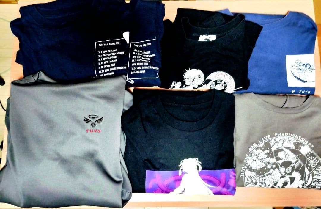 TUYU グッズ 大量まとめ売り Tシャツ タオル ペンライト 他