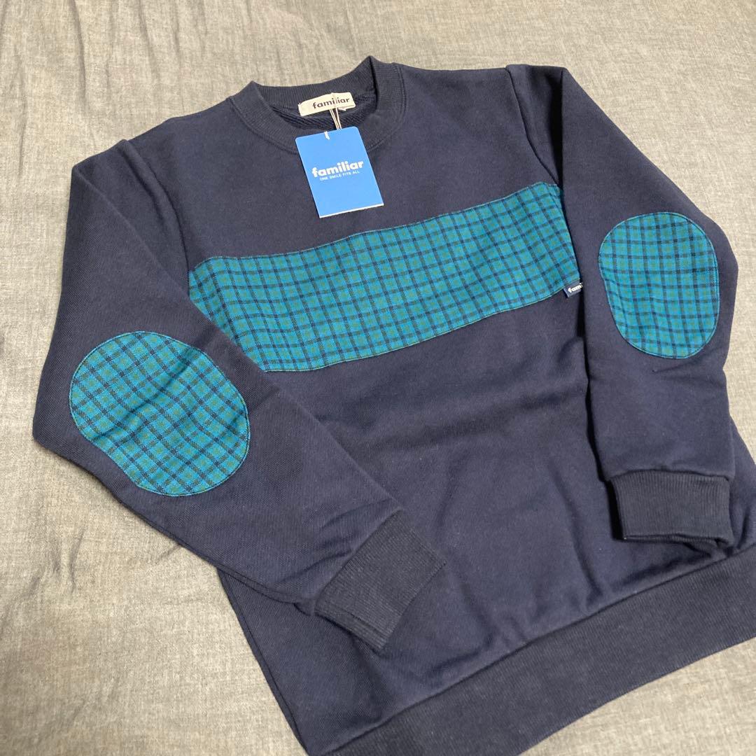 これは…大変な物が出てきてしまった…ファミリア　130 トレーナー【新品タグ有】