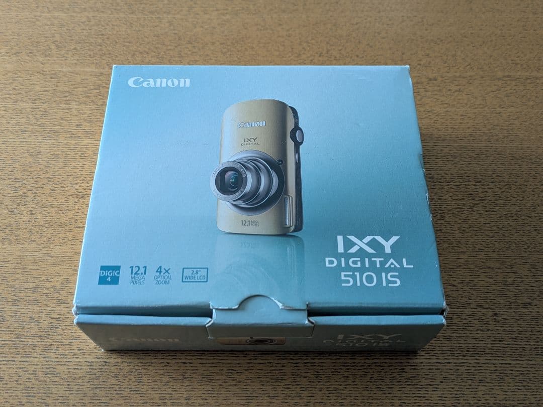 美品 Canon IXY 510 IS デジタルカメラ ゴールド 送料無料