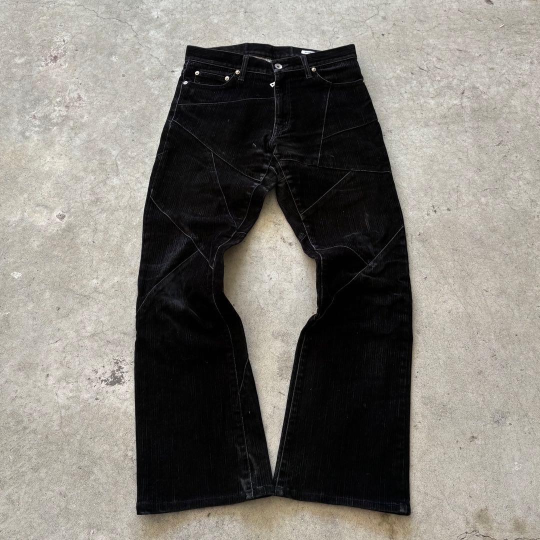 00s archive デザイン フレアパンツ y2k ブーツカット