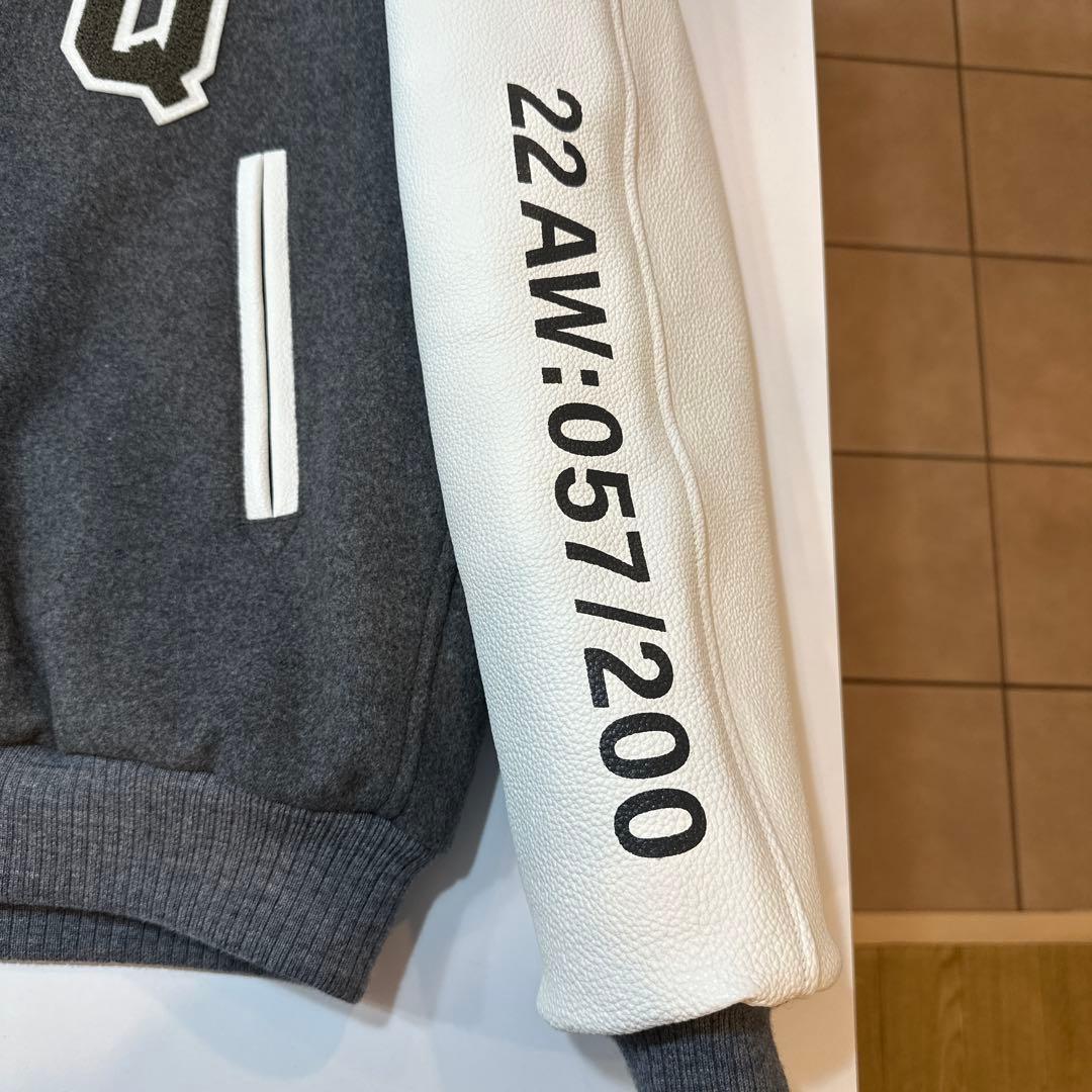 SEQUELスタジャン グレー/ホワイト