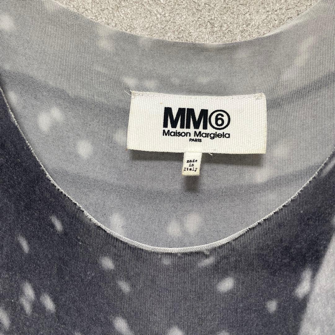 MM6 プリーツ切り替えドレス