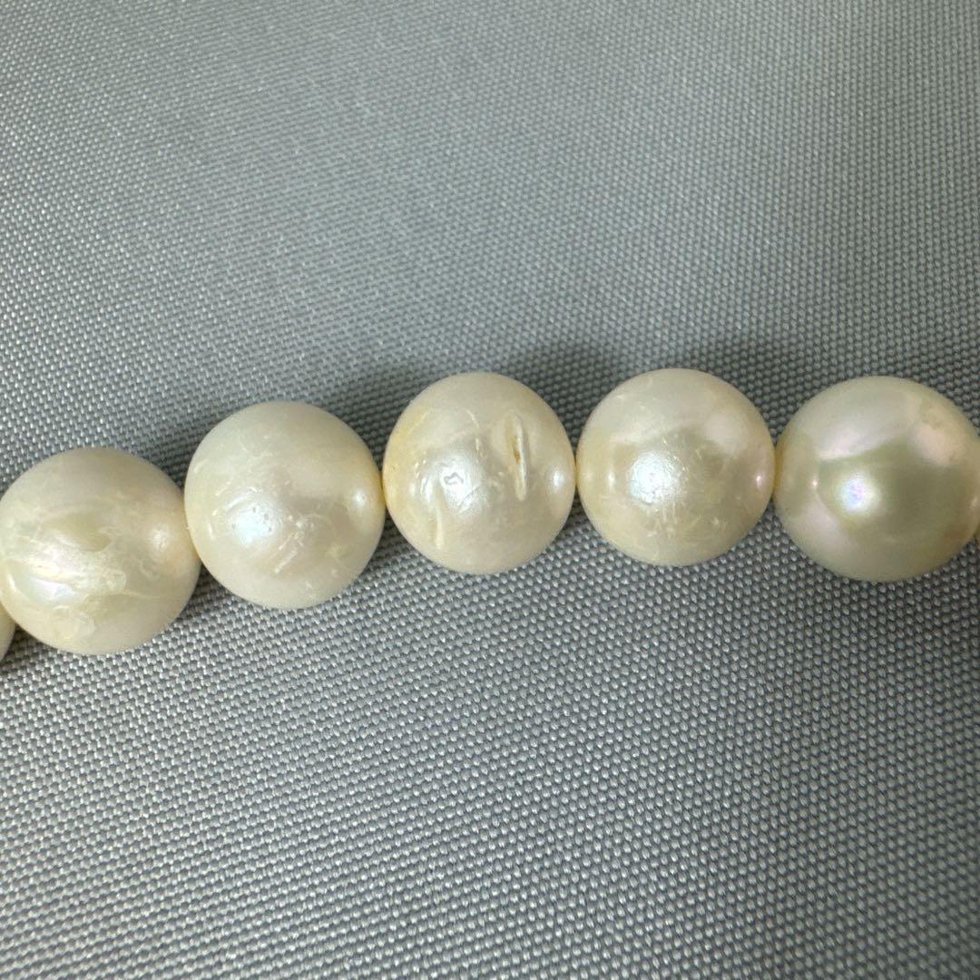 大珠 10mm珠　本真珠　ネックレス　イヤリング　セット あこや 淡水