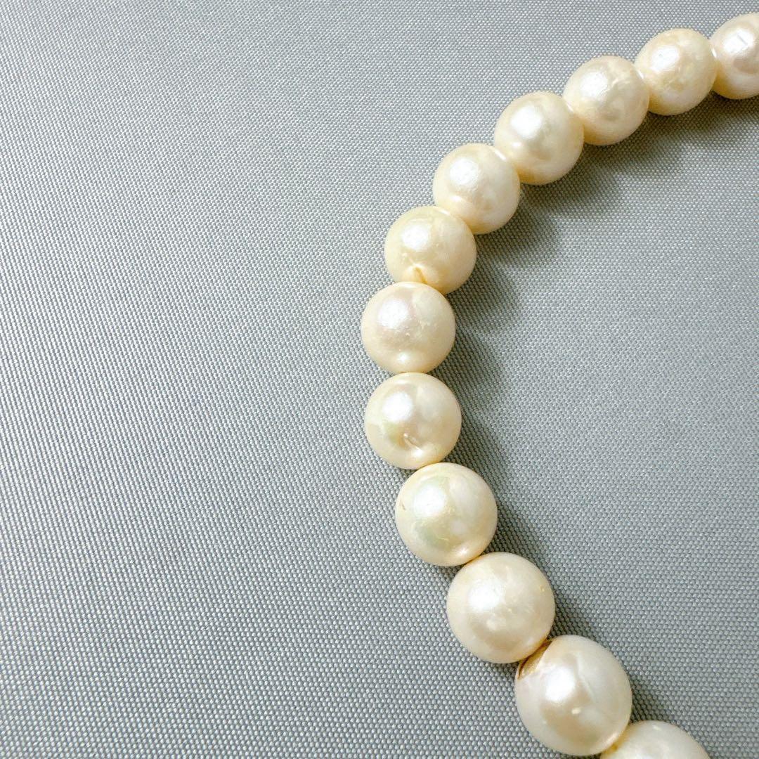 大珠 10mm珠　本真珠　ネックレス　イヤリング　セット あこや 淡水