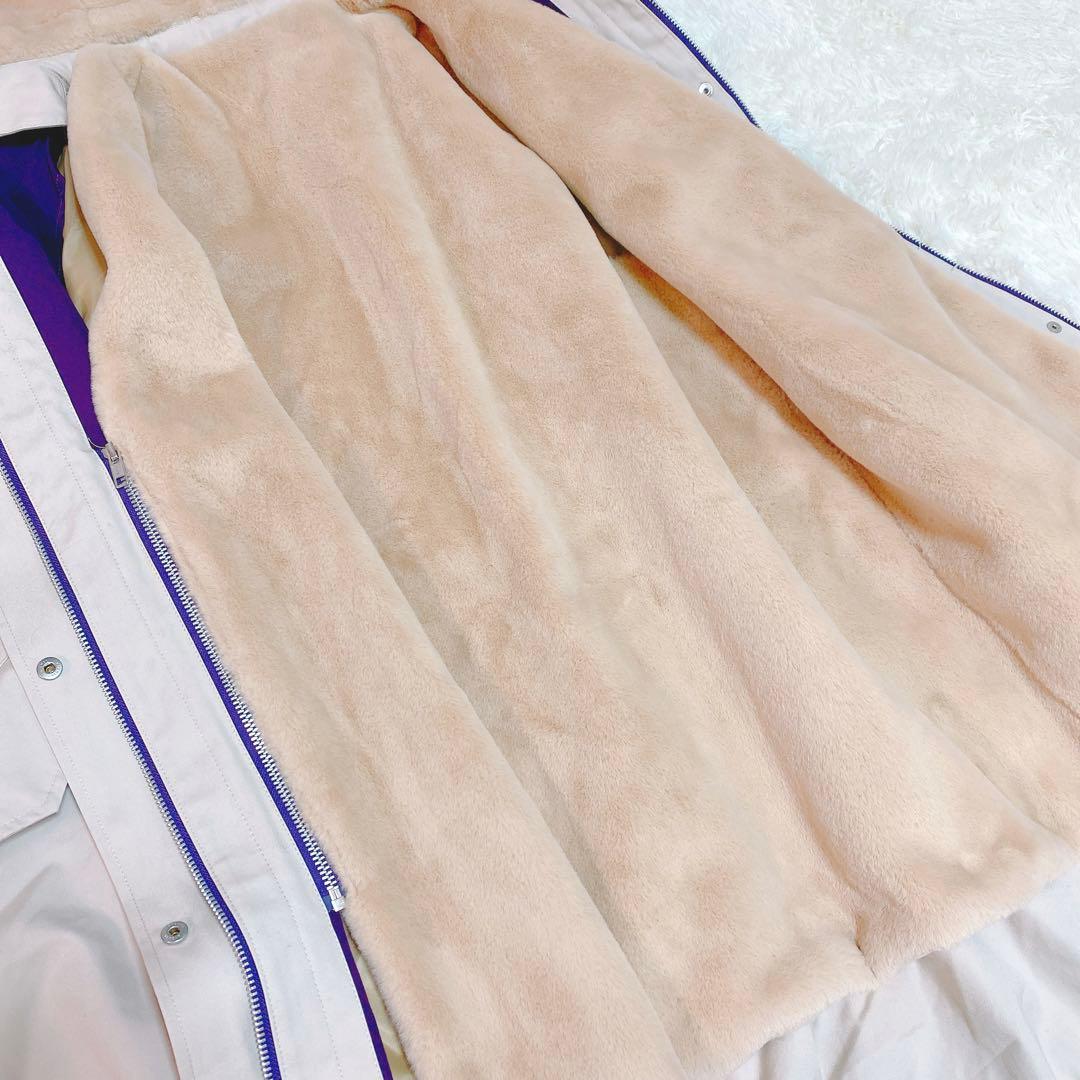 極美品✨マルシャルテル　ファー　モッズコート　ライナー　アウター　3way