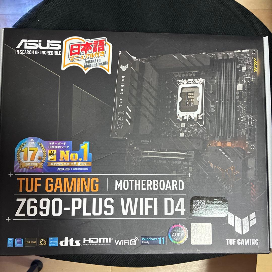 マザーボード ASUS TUF GAMING Z690-PLUS WIFI D4