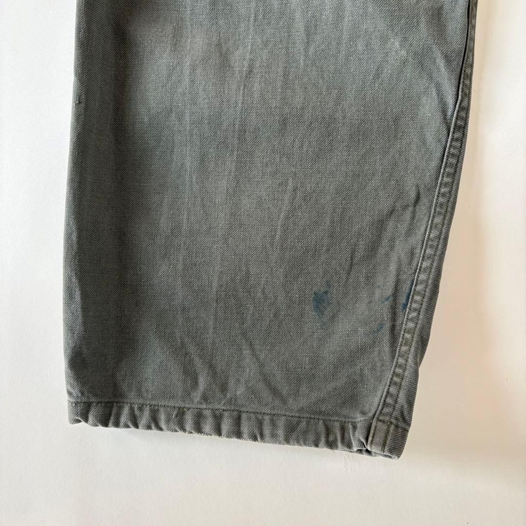 60s ヴィンテージ フランス軍 メカニックパンツ 古着 ミリタリー ユーロ