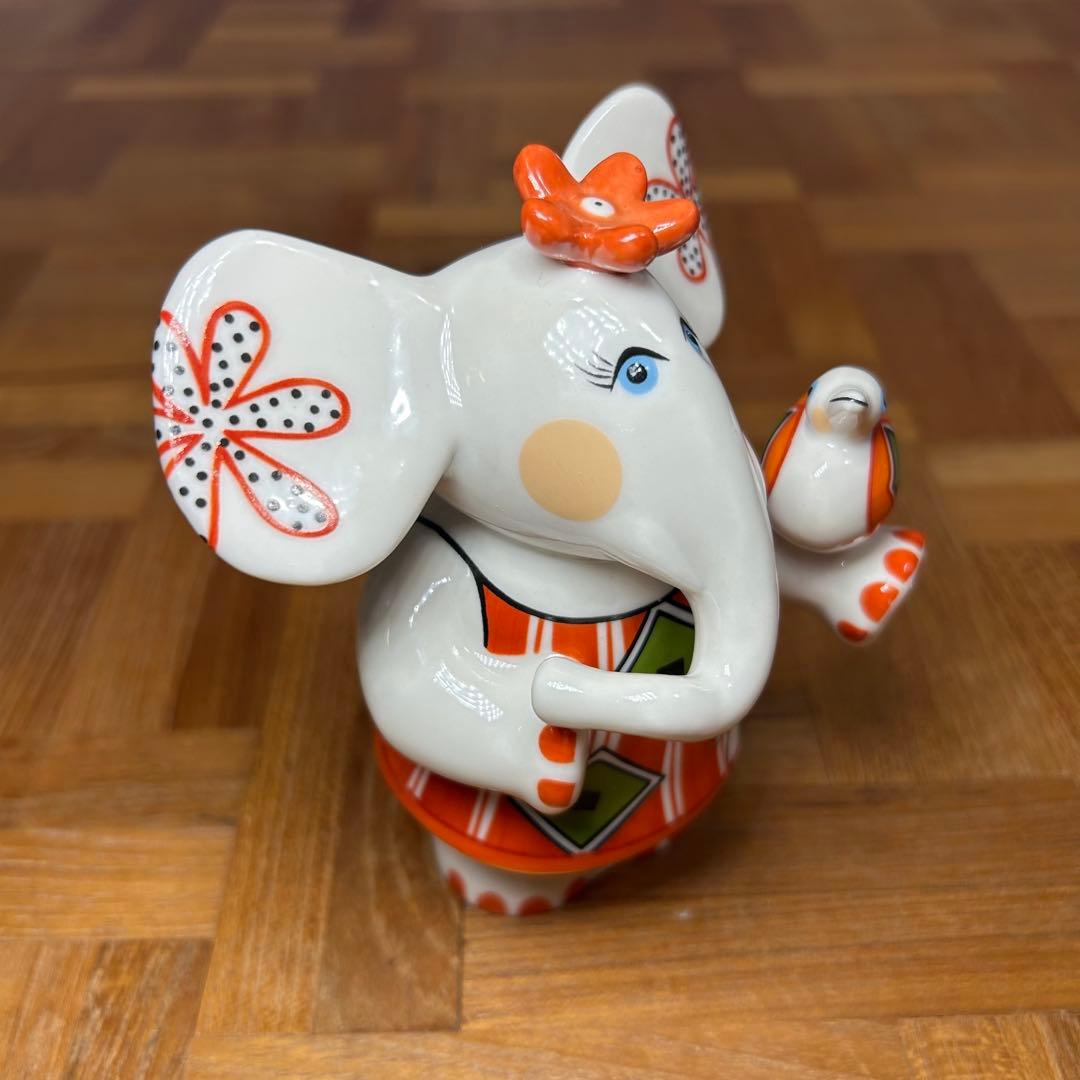 Villeroy&Boch　ビレロイボッホ　置物　象　インテリア　3体セット